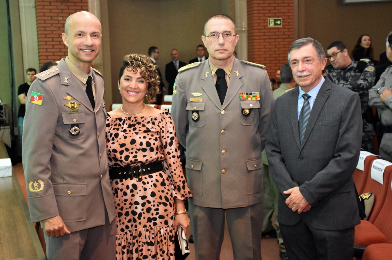 Coronel M Rcio Jos Da Luz Assume Comando Da Brigada Militar Na Serra