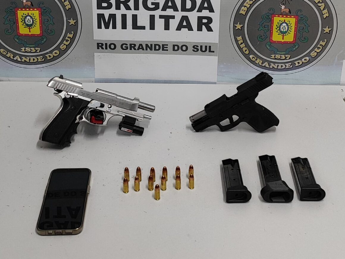 Homem é preso por posse irregular de arma de fogo em Caxias do Sul