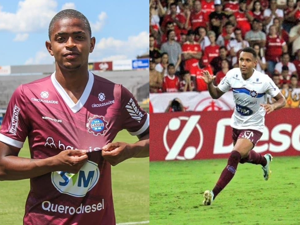 Wesley Pombo não brilhou no tricolor gaúcho e agora fechou com o Caxias